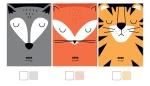 Interdruk BEBE Friends Boys Notebook B6 - 32 blank sheets
