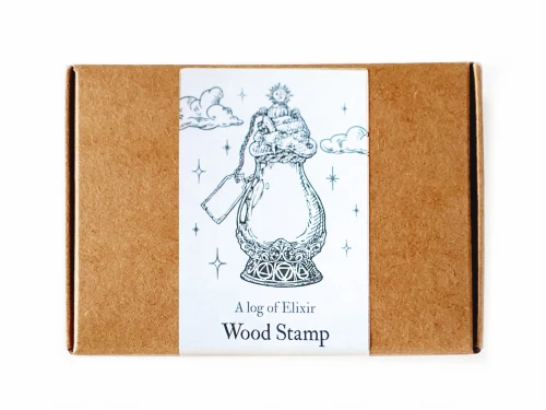 Drewniany-stempel-A-Log-of-Elixir-Dominant-Industry
