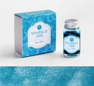 Atrament Teranishi Sparkle 12 ml - Cyan Blue