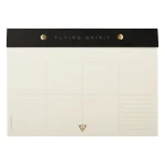 Clairefontaine Flying Spirit Planner - Black - 60 sheets