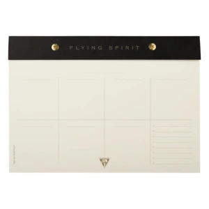 Planer Clairefontaine Flying Spirit - czarny - 60 kartek