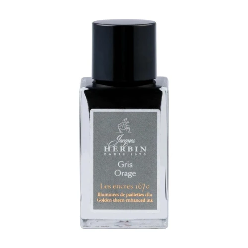 Atrament Jacques Herbin Encres 1670 - Gris Orage - 15 ml