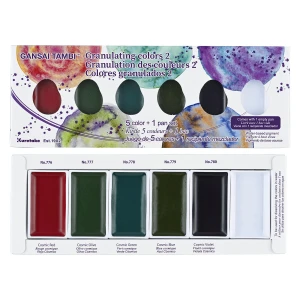 Farby Gansai Tambi Granulating Colors 2 - 5 kolorów