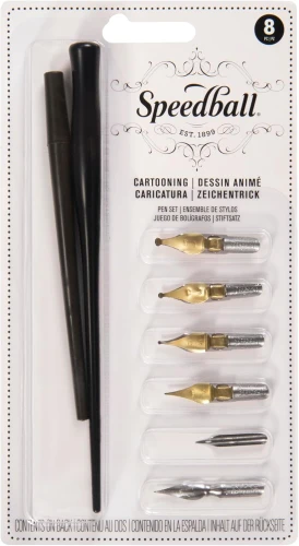 Zestaw do rysunku Speedball Cartooning