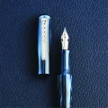 Pióro wieczne Tom Hessin Charles Collection - Signature Blue - EF Flex