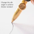 Stalówka One-Dip-Nib w obsadce prostej Flourish Tom's Studio