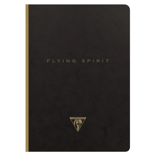 Zeszyt Clairefontaine Flying Spirit A5 - czarny - 96 kartek