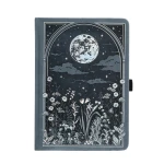 Notatnik Archer & Olive Moonlit Garden A5 - 192 kremowe strony w kropki - AO ILP303