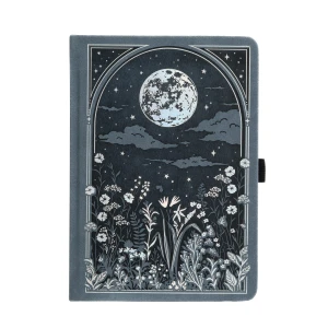 Notatnik Archer & Olive Moonlit Garden A5 - 192 kremowe strony w kropki - AO ILP303