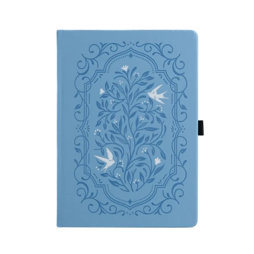 Notes Archer and Olive Songbird in Blue B5