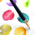 Stalówka One-Dip-Nib w obsadce prostej Flourish Tom's Studio - Brass