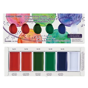 Farby Gansai Tambi Granulating Colors 3 - 5 kolorów
