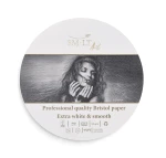 SMLT Professional Quality Bristol Paper - 20 round sheets