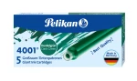 Naboje długie Pelikan 4001 Dark Green - 5 szt.