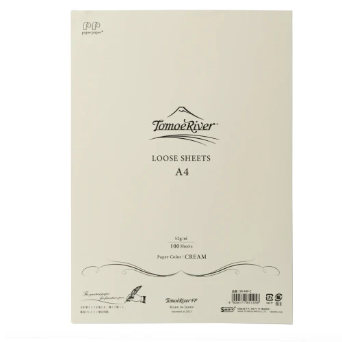 Papier Tomoe River A4 - 100 kremowych gładkich arkuszy