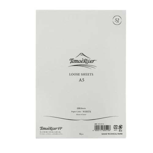 Papier Tomoe River A5 - 100 białych gładkich arkuszy