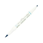 Dwustronny pisak Zebra Mildliner BRUSH - Dark Blue