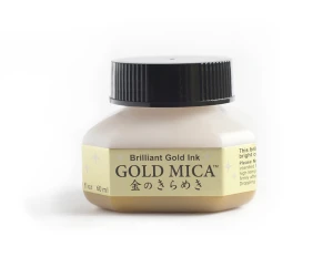 Kuretake Gold Mica Ink - 60 ml