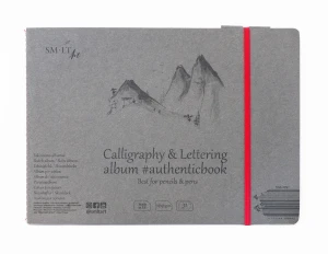 SMLT Calligraphy & Lettering Album z gumką - 32 ark.