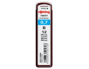 Rotring Lead Refill for Pencil 12 pcs. - 0,7 B