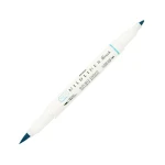 Dwustronny pisak Zebra Mildliner BRUSH - Smoke Blue