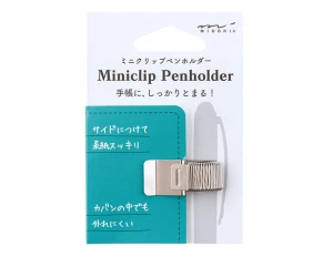 Miniclip Penholder - silver