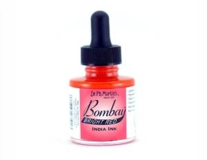 Dr. Ph. Martin's Bombay India Ink 30 ml - Bright Red