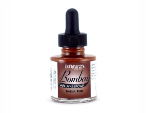 Dr. Ph. Martin's Bombay India Ink 30 ml - Van Dyke Brown