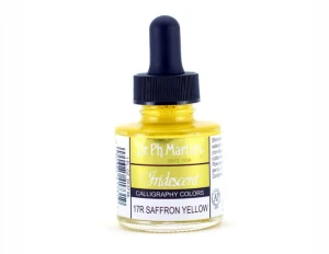 Dr. Ph. Martin's Iridescent Calligraphy Color 30 ml - Saffron Yellow