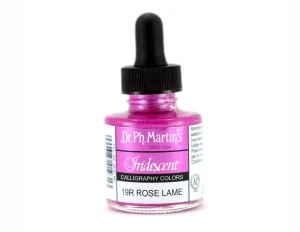 Dr. Ph. Martin's Iridescent Calligraphy Color 30 ml - Rose Lame