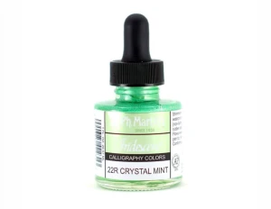 Dr. Ph. Martin's Iridescent Calligraphy Color 30 ml - Crystal Mint