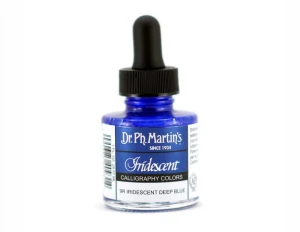 Dr. Ph. Martin's Iridescent Calligraphy Color 30 ml - Deep Blue