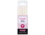 Herbin Wax Gun Sticks - white - pack of 6