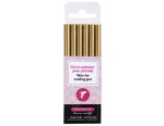 Herbin Wax Gun Sticks - gold - pack of 6