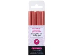 Herbin Wax Gun Sticks - pearl pink red - pack of 6