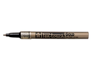 Marker Sakura Pen-Touch - Fine - złoty