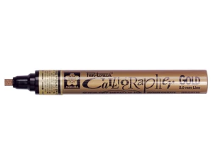 Sakura Pen-Touch Calligrapher Marker - Medium - gold