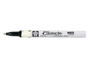 Sakura Pen-Touch Calligrapher Marker - Fine - white