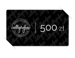 Calligrafun Gift Card - 500 zł