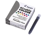 Naboje do pióra Pilot Parallel - Mix - 12 szt.