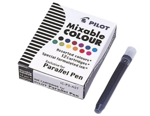 Naboje do pióra Pilot Parallel - Mix - 12 szt.