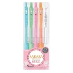 Zebra Sarasa Clip Gel Pen - Milk - 5 colors set