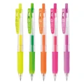dlugopisy zebra sarasa clip-neon zestaw