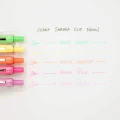 zebra sarasa clip marble neon