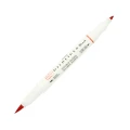 Zebra Mildliner Brush Vermilion