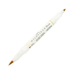Dwustronny pisak Zebra Mildliner BRUSH - Gold