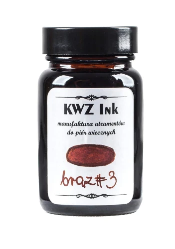Atrament KWZ Brązowy #3