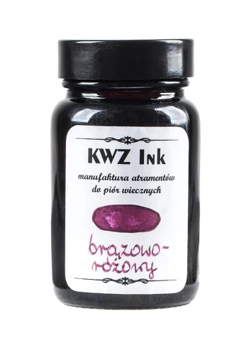 Atrament KWZ Brązowo-różowy