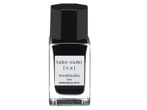 Atrament Pilot Iroshizuku Take-sumi - Węgiel bambusowy - 15 ml