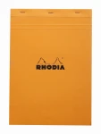 Notepad Rhodia Basics No. 18 A4 - Orange gridded
